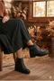 16142 Comfortable Buckle Detailed Non-Slip Sole Warm Lining Women's Boots - 8