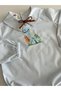 Handmade 100% Cotton Baby Boy Cute Dinosaur Embroidered Blue Plaid Shirt - 3