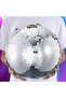 Mirror Disco Ball – Reflective Glass Party Decoration, Hanging Loop, Sparkling Effect, 30cm - 5