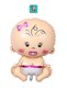 Pink Baby Girl Themed Foil Balloon Set with Cloud and Baby Figures Birthday Party Decoration - 3