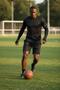 Footballer Athlete Carpet Field Training Shorts Finger Interlocking Athlete Footballer Armband Set - 3