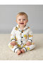 Girl Boy Baby Chick Printed Button 100% Cotton Pajama Set - 2