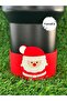Santa Claus New Year Concept Thermos Base/Santa Claus Thermos Protective Silicone Base