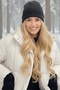 Black Color Beret Hat - 3