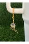 Jellyfish Gold Color Gradient Thermos Chain Thermos Ornament/Jellyfish Thermos Charm/Figure Bag Charm - 6