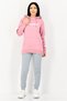 Women Sportswear Fit Long Sleeve Outdoor Sweatshirt, Mauve - 4