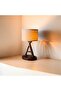 Custom Wooden Letter Table Lamp (A–Z Collection) - 3