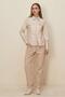 Button Detail Pants 70944 - 4