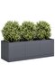 Planter Anthracite 120x40x40 cm Cold-rolled Steel