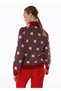 Iconic Après-Ski Star Patterned Knitwear Cardigan Black - 5