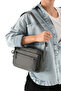 Sanmorris Women's 3-Compartment Parachute Fabric Adjustable Crossbody Bag - 6