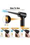 Compressed Air Duster- 50000RPM Electric Air Duster for PC with 3 Speeds Adjustable, 6000mAh - 6