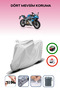 Gray Tail Bag Compatible Rks Srk550 Rs Compatible Motorcycle Tarpaulin Motor Cover