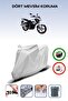 Gray Rear Bag Compatible Kuba Pars Compatible Motorcycle Tarpaulin Motor Cover