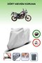 Grey Tail Bag Compatible Honda Crf1000L Africa Twin Adventure Sports Compatible Motorcycle Canvas
