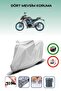 Gray Rear Bag Compatible Cfmoto 150Nk Compatible Motorcycle Tarpaulin Motor Cover