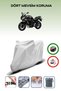 Gray Tail Bag Compatible Yamaha Fz6 Fazer Abs Compatible Motorcycle Tarpaulin Motor Cover