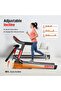 STH-4400 Multifunction Treadmill 5HP Peak, AutoIncline, 14km/h, USB/Bluetooth, 120kg - 5