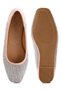 Women Shimmering Rhinestone Ballerinas in Light Pink - 5