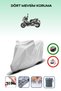 Gray Rear Bag Compatible Mondial 125 Ressivo Compatible Motorcycle Tarpaulin Motor Cover