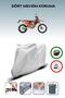 Gray Rear Bag Compatible Ktm 250 Exc-F Compatible Motorcycle Tarpaulin Engine Cover