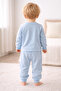 Transitional Cotton Fabric Cartoon Children's Pajama Set - 4