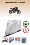 Honda CB 650 R GRAY MOTORCYCLE BRAND REAR BAG UNCOMPATIBLE