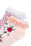 Girl's Pink 2-Piece Socks 50318060-Vr041 - 2