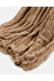 Brown Textured Fur Throw - 3