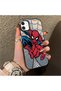 حافظة هاتف من السيليكون متوافقة مع هاتف iPhone 11 وشائعة من سبايدرمان - 5