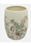 Beige Blossom Decal Waste Bin - 5