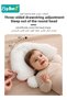 Baby Newborn Nursing Sleeping Pillow Anti-Startle Toddler Boys and Girls Comfortable Lightweight Sha - 4