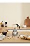 6cups 4/6 See-Through Moka Pot: High-Borosilicate Glass Body, Durable 430 Base. Home/Office/Camping - 8