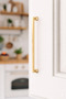 Pack of 5 632/160/31 Matte Gold Handle |   160 mm Axle Spacing |   Modern & Minimal Cabinet Handle