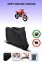 Black Rear Bag Compatible Honda Crf 250 R Compatible Motorcycle Tarpaulin Motor Cover