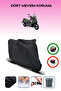 Black Rear Bag Compatible Kymco Xtown 250I Compatible Motorcycle Tarpaulin Motor Cover