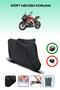 Black Rear Bag Compatible Aprilia Tuono 125 Compatible Motorcycle Canvas Motor Cover