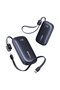 External Battery with Cable 10000mAh Baseus, 45W, Black - 2