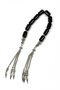 Large Size Black Epoxy Material Zaza Prayer Beads