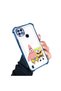 Realme C21 Compatible Childhood Joy Spongebob Transparent Silicone Protective Case - 2
