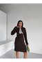 Bell Dress with Scarf Yumoş Women's Knitwear - 4