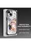 iPhone 15 Compatible Sweet Cartoon Cat Transparent Silicone Protective Phone Case - 4