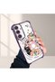 Samsung Galaxy S24 Compatible Sweet Cartoon Cat Transparent Silicone Protective Phone Case - 4
