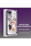 Xiaomi Redmi Note 11 Pro Compatible Sweet Cartoon Cat Transparent Silicone Protected Phone Case - 3
