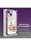 iPhone 13 Compatible Childhood Joy Spongebob Transparent Silicone Protective Case - 4