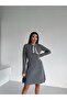Bell Dress with Scarf Yumoş Women's Knitwear - 5