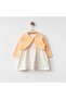 Organic Dress & Cardigan Set – Salmon