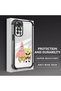 Xiaomi Redmi Note 11 Compatible Childhood Joy Spongebob Transparent Silicone Protective Case - 4