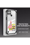 Realme C25Y/C21Y Compatible Childhood Joy Spongebob Transparent Silicone Protective Case - 3