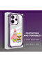 Xiaomi Redmi Note 14 Compatible Childhood Joy Spongebob Transparent Silicone Protective Case - 4